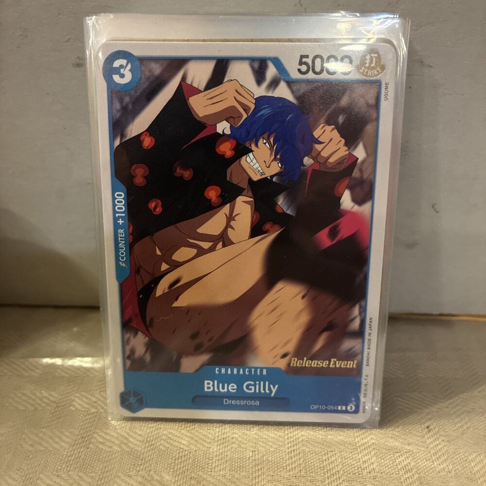 Promo Blue Gilly - OP10-054 - Royal Blood - One Piece TCG - Eng - Release event